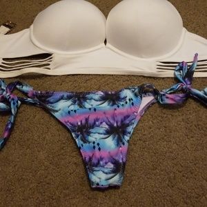 Tropic sunset bikini bottoms
